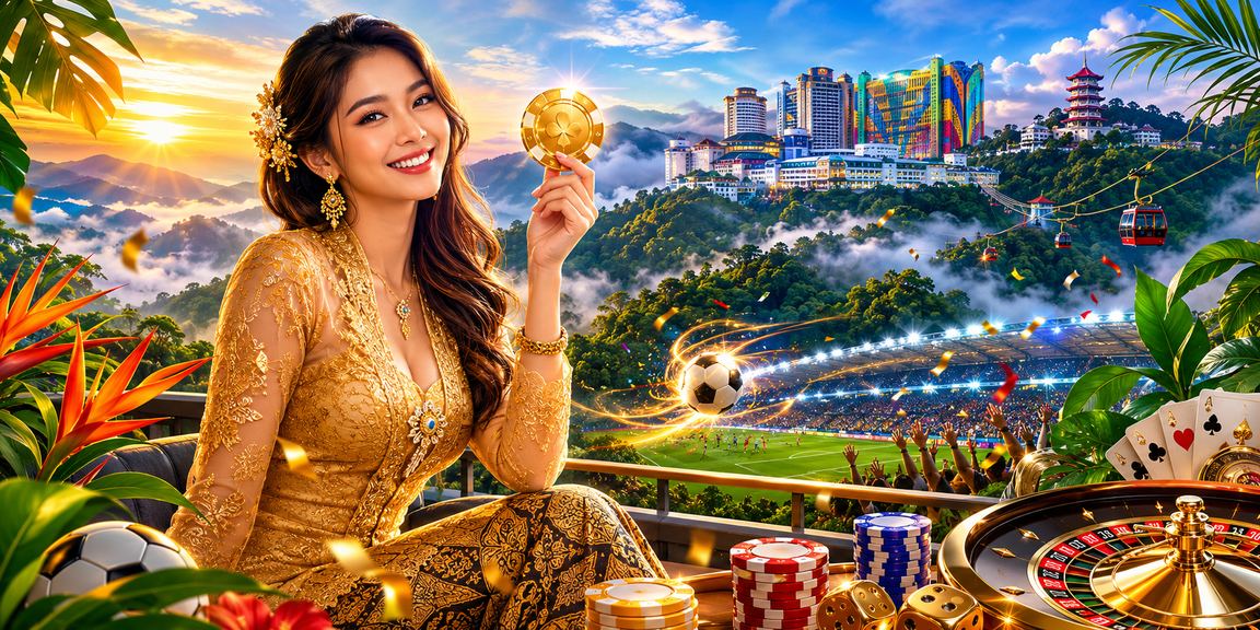 Pengguna mengakses aplikasi kasino kpktoto di Genting Highlands Malaysia melalui telefon pintar Android